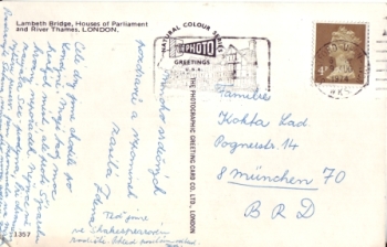 London - GB 1974 95 001 ●